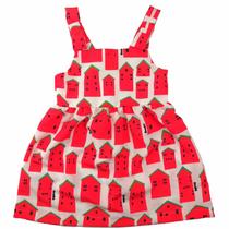 Vestido Vermelho Infantil para Menina Beabá