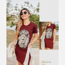 Vestido Vermelho Leão Vestido Vermelho Leão