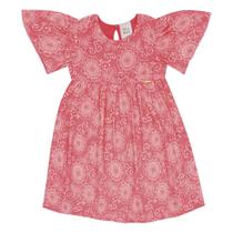 Vestido Vermelho P. Passos Pulla Bulla Menina - 53316-1360 Vestido Vermelho P. Passos Pulla Bulla Menina - 53316-1360
