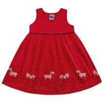 Vestido Vermelho Sevilla Caozinho Kiko E Kika
