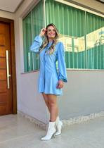 Vestido Verona curto de manga longa Vestido Verona curto de manga longa