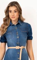 Vestido Via Tolentino com cinto