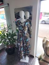 Vestido viscolaicra Plus size