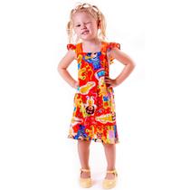 Vestido Viscose "Bloquinho" + Calcinha Vestido Viscose "Bloquinho" + Calcinha
