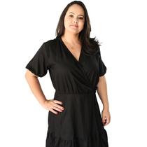 Vestido Viscose decote V - Hering