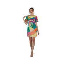 Vestido Viscose Estampa Exclusiva
