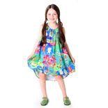 Vestido Viscose "Floresta Mágica"