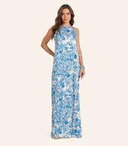 Vestido Viscose Khyara Longo Feminino Endless Bege Vestido Viscose Khyara Longo Feminino Endless Bege