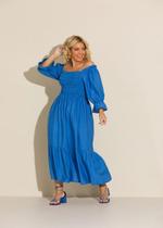 Vestido Viscose Midi feminino comfy