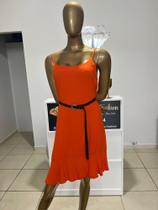 Vestido Viscose Soltinho Laranja Veste 40/42 Vestido Viscose Soltinho Laranja Veste 40/42