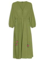 Vestido Viscose Textura - Cantão - G Vestido Viscose Textura - Cantão - G