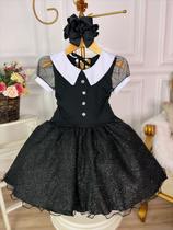 Vestido Wandinha Addams - dluxe