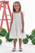 Vestido white corações natal mon sucré
