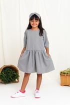 Vestido Xadrez Infantil