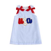 Vestido xkwyshop Toddler Baby Girl American Flag 4 de julho Vestido xkwyshop Toddler Baby Girl American Flag 4 de julho