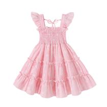 Vestido YOUNGER TREE Rosa Floral 7-8 Anos Sem Mangas