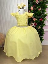 Vestido Ysa Kids Ariane Longo Amarelo (VESTYSAKIARILONAMOU)