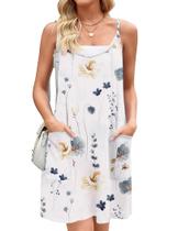 Vestido Zeagoo Beach Vacation com alça espaguete feminina 2025 na moda Vestido Zeagoo Beach Vacation com alça espaguete feminina 2025 na moda