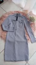 Vestido zig zag