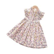Vestidos Casuais Com Estampa Floral Para Meninas De 2 a 6 Anos Verão 2022 Fantasias De Princesa Para Vestidos Casuais Com Estampa Floral Para Meninas De 2 a 6 Anos Verão 2022 Fantasias De Princesa Para