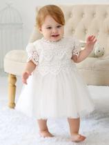 Vestidos de Batizado para Bebês Meninas - Atacado (3 Meses) Vestidos de Batizado para Bebês Meninas - Atacado (3 Meses)