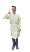 Vestidos de isolamento Keebomed PPE descartáveis resistentes a fluidos XL Vestidos de isolamento Keebomed PPE descartáveis resistentes a fluidos XL