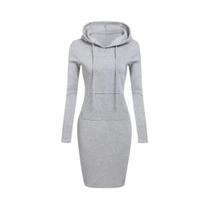 Vestidos De Moletom Com Capuz Femininos Estilo Outono Roupas Femininas Tops Com Capuz Vestidos De Moletom Com Capuz Femininos Estilo Outono Roupas Femininas Tops Com Capuz