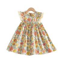 Vestidos Florais Sem Mangas Para Meninas, Moda Infantil Bear Leader, Fantasias De Flores Para Vestidos Florais Sem Mangas Para Meninas, Moda Infantil Bear Leader, Fantasias De Flores Para