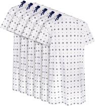 Vestidos hospitalares Utopia Care, pacote com 6 unidades, unissex para mulheres/homens, 2GG, azuis