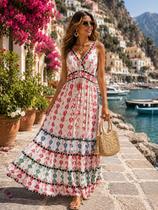 Vestidos Longo Indiano Boho Atemporal Para Varias Ocasiões