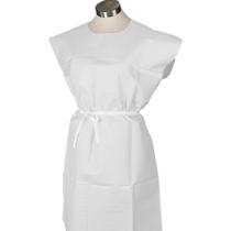 Vestidos médicos TIDI Avalon Standard White (pacote com 50)