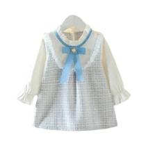 Vestidos Vintage para Meninas (6m-3 anos) - Primavera/Outono - Alta Qualidade