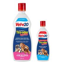 Vet+20 Shampoo Tira Odor 500ml + Brinde Condicionador 200ml Vet+20 Shampoo Tira Odor 500ml + Brinde Condicionador 200ml