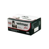 Vetmax Plus Vermifugo Cães 10kg Caixa 40 comprimidos - Vetnil