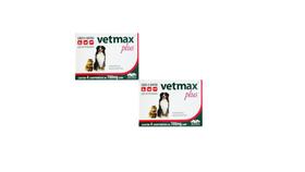 Vetmax Plus Vermifugo Para Cães 10kg 4 Comprimidos - 2 unid - Vetnil
