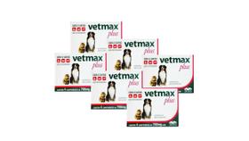 Vetmax Plus Vermifugo Para Cães 10kg 4 Comprimidos - 6 unid - Vetnil