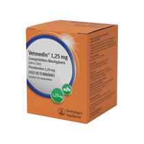 Vetmedin 1,25mg Pimobendan para Cães Cardíacos 50cp. VALIDADE PARA JUNHO 2026