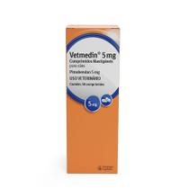 Vetmedin Mastigavel Para Caes 5mg C/ 50 Comprimidos - BOEHRINGER Vetmedin Mastigavel Para Caes 5mg C/ 50 Comprimidos - BOEHRINGER