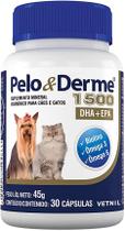 Vetnil pelo & derme 1500mg dha+epa 30 cápsulas