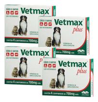Vetnil vetmax plus 4 comp 04 caixas