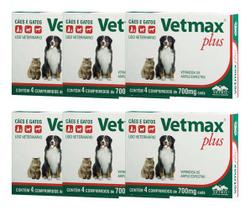 Vetnil vetmax plus 4 comp 06 caixas