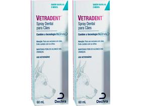 Vetradent Spray 60ml - Dechra - 2 Unidades