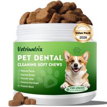Vetriuntrix Probiotic 300 g Mastigáveis para Limpeza dos Dentes do Cão Vetriuntrix Probiotic 300 g Mastigáveis para Limpeza dos Dentes do Cão