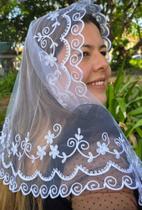 Véu bordado ccb