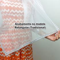 Véu Ccb Adulto Renda Guipir Congregação Cristã no Brasil (modelo Bianca)