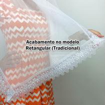 Véu Ccb Adulto Renda Guipir Floral Congregação Cristã no Brasil (modelo Gisele)