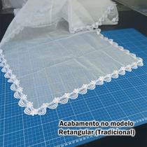 Véu Ccb Adulto Renda Guipir Floral Congregação Cristã no Brasil (modelo Larissa)