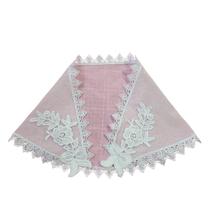 Véu CCB Bebê Com Aplicação Nas Pontas Laço 0 a 3 Anos