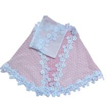 Véu CCB Bebê Poá Bolinha 0 a 3 Anos Formato:Retangular