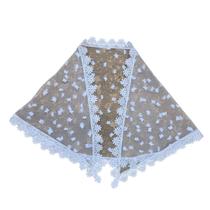 Véu CCB Bebê Tule Poá Borboleta 0 a 3 Anos